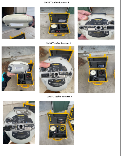 Survey Equipment Collection (Citizenship Requirement for Bidders)