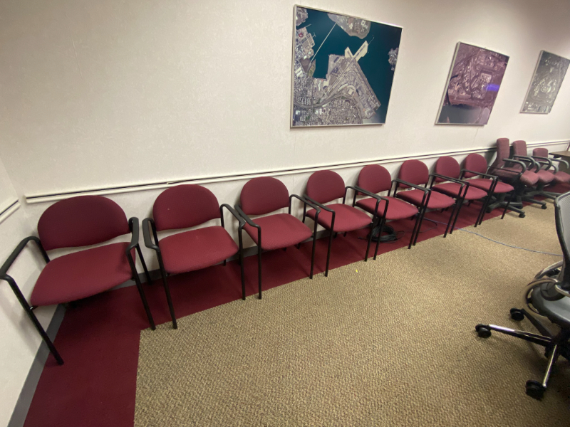 Upholstered Office Side Chairs