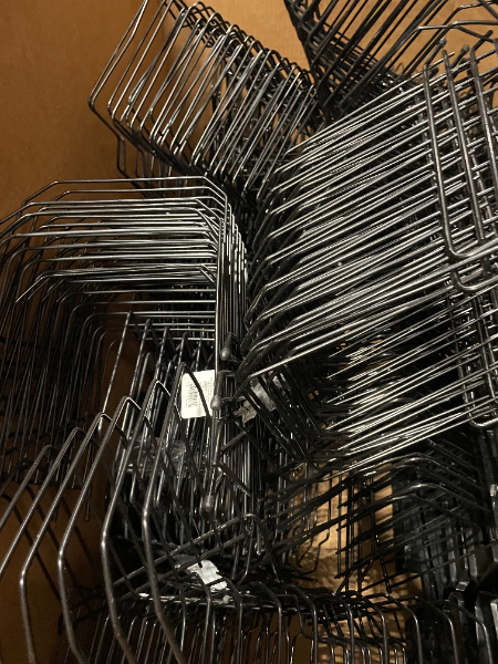 Wire Desk Racks and Plastic Desk Trays