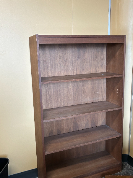 Wood Bookcases, Qty 2