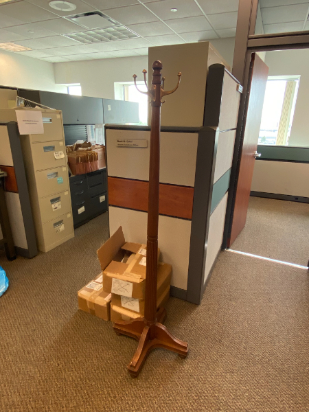 Wooden Standing Coat/Hat Rack