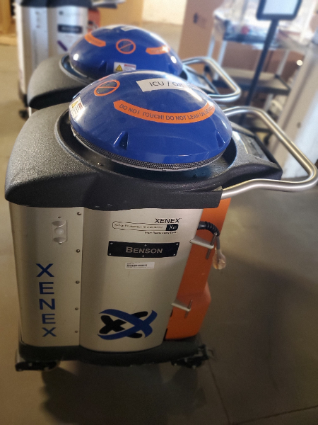 Xenex Light Strike Uv Disinfection Rebot
